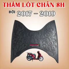 SH 17 , Thảm Lót Sàn Xe SH 2017-2019 Chống Trượt Cao Cấp, Chất Liệu Cao Su Dày Bền, Dễ Vệ Sinh