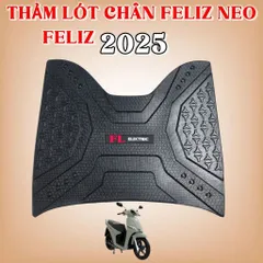 Thảm Lót Sàn Xe Điện Feliz Neo, Feliz 2025 & 2026, Feliz 2  – Cao Su Dẻo, Bảo vệ Sàn Xe, Form Zin