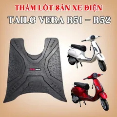 Thảm lót sàn xe điện TAILG Vera R51/ R52 và TAILG Nova R54 / R54 Plus ( cao su dẻo dai dày dặn)