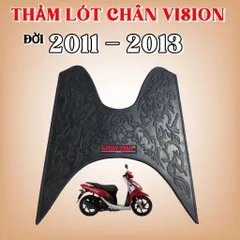 Vision 11, Thảm Lót Sàn Vision 2011 2012 2013 – Cao Su/TPE Chống Bẩn, Không Trượt, Lắp Vừa Khít