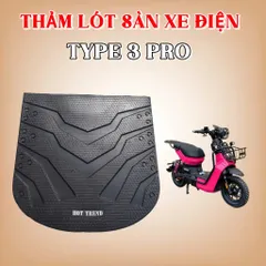 Thảm Lót Sàn Xe Điện Type 3 Pro  - TYPE 3 PRO Chống Nước, Chống Trượt, Ôm Khít Form Xe , form zin