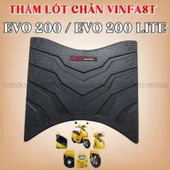 Thảm Lót Sàn VinFast Evo 200 / Evo 200 Lite / Evo lite Neo - Cao Su Chống Trượt Form Zin Xe Điện