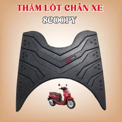 Thảm Lót Sàn Xe Máy Scoopy Chống Trượt Cao Cấp Form Zin Đẹp Bền Dễ Vệ Sinh