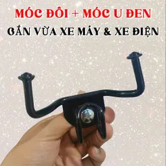 Móc Treo Đồ 2 Chấu Gắn Xe Máy Xe Điện |Gắn EVO Grand, EVO 200, vv. Vision, Lead, Vario, click ,vv [ Tặng Móc U ]