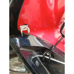 Móc Treo Đồ 2 Chấu Gắn Xe Máy Xe Điện |Gắn EVO Grand, EVO 200, vv. Vision, Lead, Vario, click ,vv [ Tặng Móc U ]