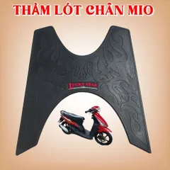 Thảm Lót Chân Xe Mio Chống Trượt Chống Nước Form Zin Lót Sàn Yamaha Mio Bền Đẹp Dễ Vệ Sinh