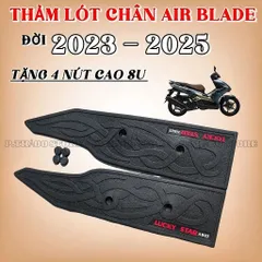 (Tặng Ốc ) AB 23 , Thảm Lót Chân Xe AB 125/160 2023–2025 Cao Su Chống Trượt Bền Đẹp Phụ Kiện Xe Máy