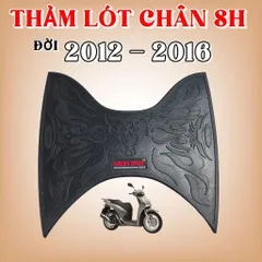 SH 12, Thảm Sàn Xe SH 2012-2016 Cao Cấp, Chống Trượt, Chống Nước, Bền Bỉ, Dễ Vệ Sinh, Phụ Kiện Xe SH