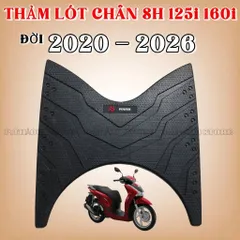 SH 125i - 160i D Power , Thảm Lót Sàn Xe SH 125i 160i 2020 –> 2026 Cao Su Dày Chốg Trượt Dễ Vệ Sinh