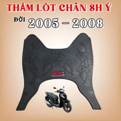 SH 08 , Thảm Sàn SH 2005 2006 2007 2008 Cao Su Dẻo | Fit Chuẩn, Không Trơn Trượt, Bền Đẹp