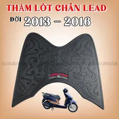 Lead 13 ,Thảm Lót Chân Xe Lead 2013 14 15 16 Cao Su Chống Trượt, Thảm Sàn Bền Đẹp Dễ Vệ Sinh
