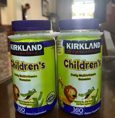 Kẹo dẻo bổ sung vitamin tổng hợp cho bé Kirkland Children's Multivitamin 160 viên CỦA MỸ