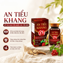 An Tiểu Khang – Hỗ Trợ Tiểu Đêm, Tiểu Nhiều Lần, Tiểu Rắt, Bổ Thận (Hộp 30 Viên)