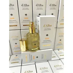 Combo d'Alba vita toning chăm da căng ẩm rạng rỡ Hàn Quốc