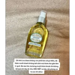 Dầu dưỡng thể body oil hạnh nhân dùng thử chiết 10ml cho da căng bóng mềm mịn