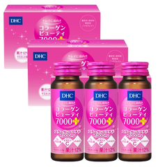 Collagen nước DHC Collagen Beauty 7000 Plus-Combo 3 hộp (30 lọ)