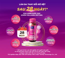 Collagen nước DHC Collagen Beauty 7000 Plus-Combo 3 hộp (30 lọ)