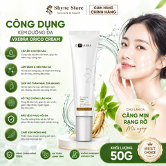 Kem dưỡng da Vxebra Orico Cream 50g dưỡng ẩm sâu, hỗ trợ mờ thâm nám, sáng da