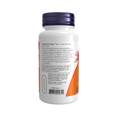 Viên Uống NOW P-5-P Vitamin B6 Magnesium Bisglycinate Hỗ Trợ Điều Hòa Tâm Trạng Giảm Căng Thẳng - YoungFit