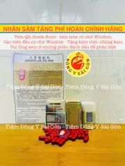 (MẪU XỊN TEM QR CHECK) Nhân Sâm Tăng Phì Hoàn Hộp 30 Viên - Hỗ Trợ Hấp Thu - GinSeng Jin Fui Wan
