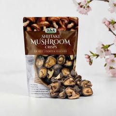 Nấm Shiitake Sấy Giòn DJ&A Mushroom Crisps 300g – Túi 300g