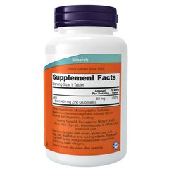 Viên uống Now Zinc 50 mg |250 viên| Nâng cao hệ miễn dịch - Hỗ trợ sức khỏe sinh sản nam giới & Chăm sóc da/móng/tóc toàn diện [S/P Chuẩn Mỹ]