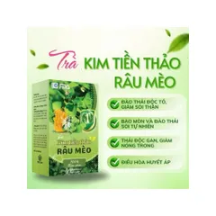 combo 4 hộp trà kim tiền thảo râu mèo 801639