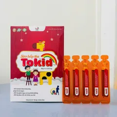 Siro tăng hấp thu TOKID hỗ trợ ăn ngon ngủ khỏe cho bé từ 6 tháng tuổi