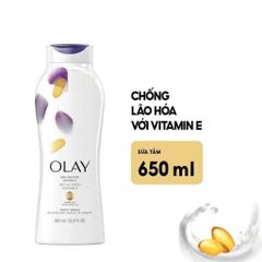 Sữa Tắm Dưỡng Da Olay Body Wash 650ml - Bản Mỹ [hàng nhập khẩu]