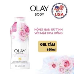 Sữa Tắm Dưỡng Da Olay Body Wash 650ml - Bản Mỹ [hàng nhập khẩu]