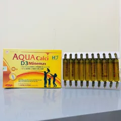 Canxi ống thủy tinh cao cấp AQUA CALCI hàm lượng cao tảo biển
