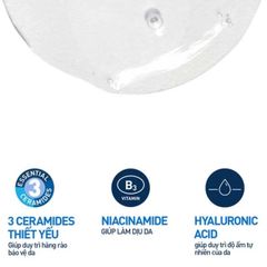 CeraVe Foaming Cleanser 236ml – Sữa Rửa Mặt Tạo Bọt Làm Sạch Dầu Thừa Cho Da Dầu
