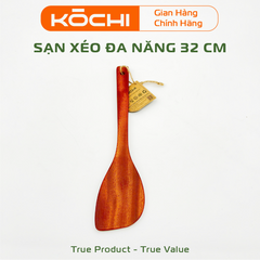 Bộ Sạn Gỗ KOCHI Chính Hãng - An Toàn, Không Độc Hại, Không Trầy Chảo, Sấy Khô Chống Mốc, Dụng Cụ Nhà Bếp Cao Cấp