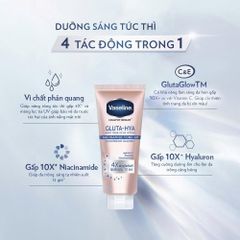 Sữa Dưỡng Thể Vaseline 4X Gluta-Hya Niacinamide Tone Up 300ml (Hàng nhập khẩu có tem phụ)