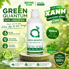 Green Quantum Diệp Lục Lượng Tử 150ml Hỗ Trợ Đào Thải Độc Tố Thanh Lọc Cơ Thể