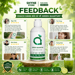 Green Quantum Diệp Lục Lượng Tử 150ml Hỗ Trợ Đào Thải Độc Tố Thanh Lọc Cơ Thể