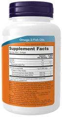 Viên uống bổ não DHA 500 Now Foods - Hỗ trợ tăng cường trí nhớ và sức khỏe não bộ cho người lớn, lọ 90 viên