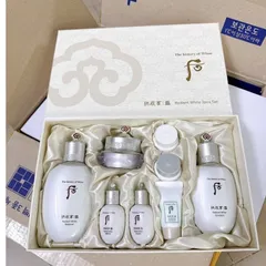 Sét dưỡng trắng Whoo hoàng cung đông y 8 sản phẩm