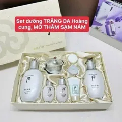Sét dưỡng trắng Whoo hoàng cung đông y 8 sản phẩm