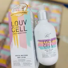 Kem dưỡng ẩm trắng da body Louv Cell Crystal Whitening Body Lotion 250ml