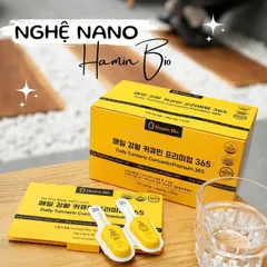 Tinh Nghệ Hamin Bio Daily Turmeric Curcumin Premium 365 Hàn Quốc 32 Tép Giúp Đẹp Da [hàng nhập khẩu] 801758