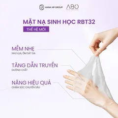 Combo 10 Mặt Nạ ABO Active B5 Hyaluron 25ml - Cấp Ẩm, Phục Hồi Và Làm Dịu Da, Chất Liệu Thiên Nhiên An Toan Cho Da