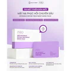 Combo 10 Mặt Nạ ABO Active B5 Hyaluron 25ml - Cấp Ẩm, Phục Hồi Và Làm Dịu Da, Chất Liệu Thiên Nhiên An Toan Cho Da