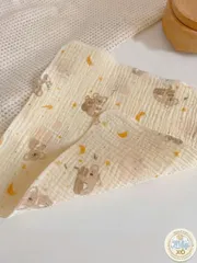 Khăn sữa muslin 4 lớp, set 10c tặng 2, 100% cotton siêu thấm hút
