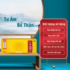 Lục Vị Địa Hoàng Hoàn, tư bổ thận âm, cổ phương Trung y