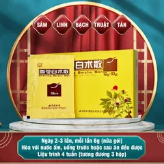 Sâm Linh Bạch Truật Tán - Bổ Tỳ Vị Ích Phế Khí, bột bổ tỳ vị cực tốt của Đồng Nhân Đường