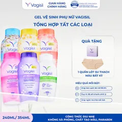 [Che Tên] DDVSPN VAGISIL,nước rửa phụ khoa, khử mùi,chăm sóc vùng kín ngăn ngừa hiệu quả 240ML&354ML