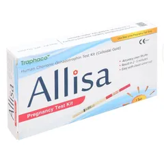 [Che Tên] Combo 9 Que thử thai Allisa Traphaco Có Cốc - Đạt chuẩn xuất sang Châu Âu