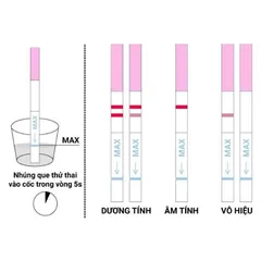 [Che Tên] Combo 9 Que thử thai Allisa Traphaco Có Cốc - Đạt chuẩn xuất sang Châu Âu
