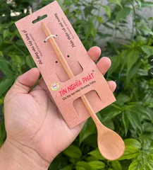 Muỗng Cơm Ngắn Sọc Và Trơn (TV1675)